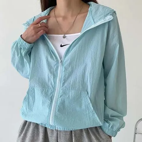 바람막이 점퍼 윈드브레이커 4color 여자 얇은 후드