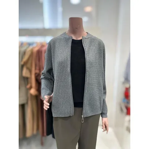 올앤선드리 세이브존06 케이블 짚업 가디건 A6W9YJ992
