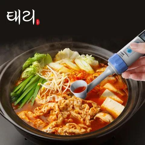 태리 디지털 염도계 TR-4500 (0.01~10%) 국자형 염도측정기 정밀 센서 나트륨량 염분량 측정 저염식