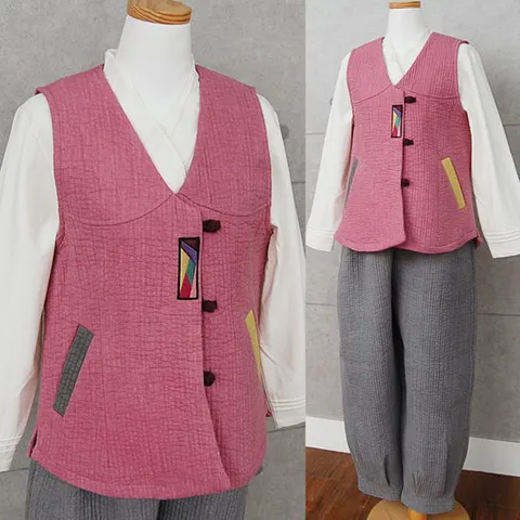 메밀꽃피는날 효 누빔조끼 생활한복 10종 중 택1