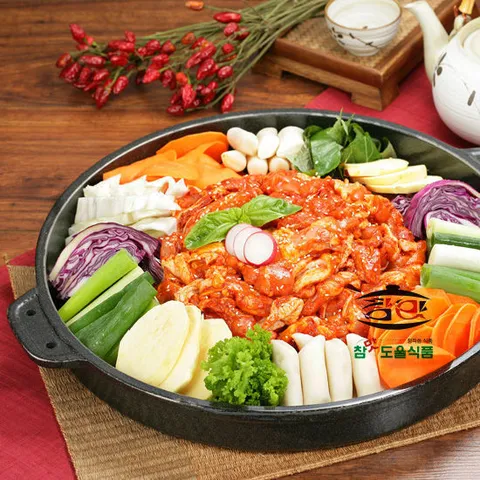(춘천명동)춘천닭갈비800g-2팩/냉장/HACCP인증국내산닭사용