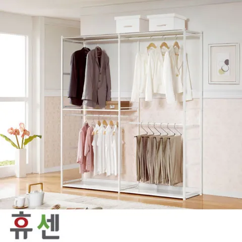 [휴센] 휴시스 프리미엄 1880 드레스룸/옷장/헹거/옷걸이행거