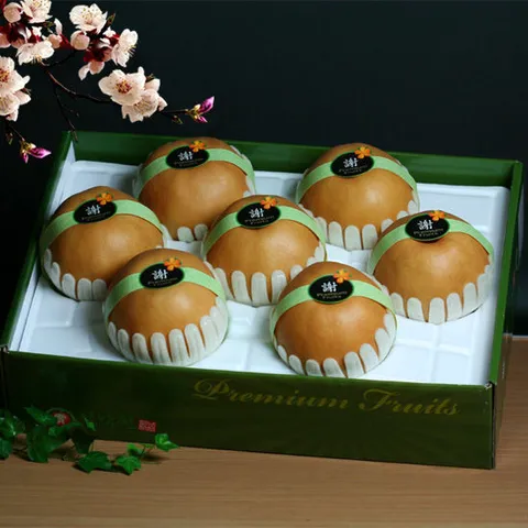 [자연미가/과일선물특선]  배세트 7.5kg (왕특대 7과내외) / 황금보자기 포장