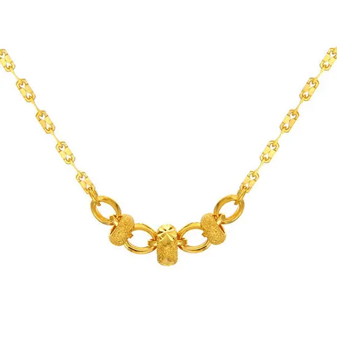 [골드리카]순금 그레이스 목걸이 11.25g+18K장식