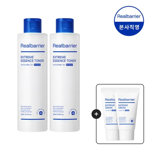 [리얼베리어] 익스트림 에센스 토너 200ml×2