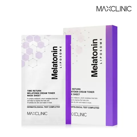 [맥스클리닉]멜라토닌크림 토너 마스크팩 MSK105