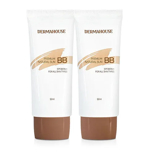 [더마하우스]내츄널 썬 비비크림2개/ 기미잡티커버 자연스런표현