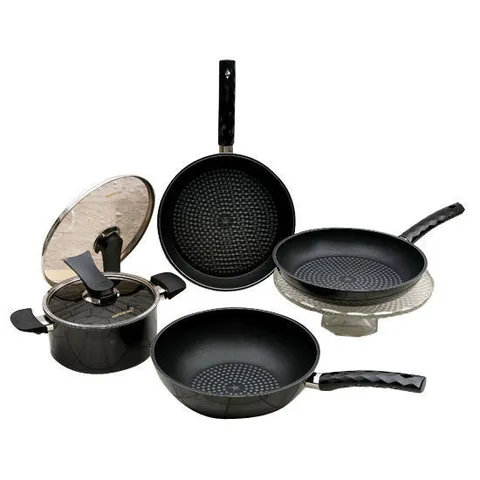 [해피콜] 다이아몬드팬 블랙 에디션 3종+2종