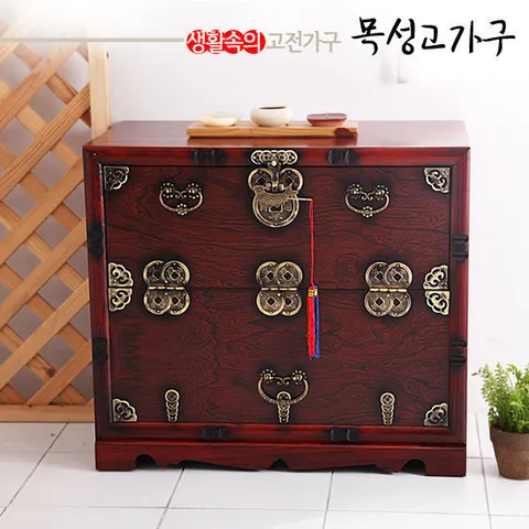 고급돈장식오동함/제기함/수납장 대