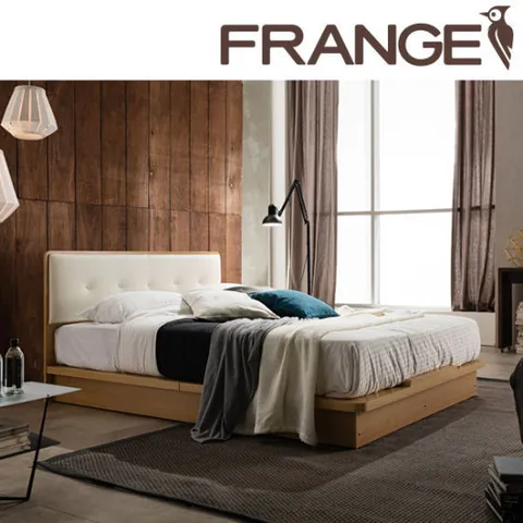 [프렌지] 가죽더블침대 685 / 7존 독립형 포켓 매트리스