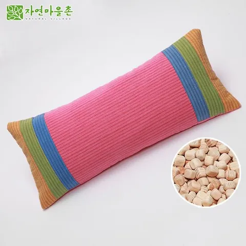 [자연마을촌] 편백나무 어울림베개(큐브칩)