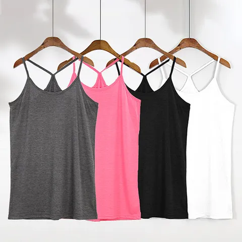 해피통통 빅사이즈 TR 끈나시 여름용 스판 바캉스 여성쿨나시티