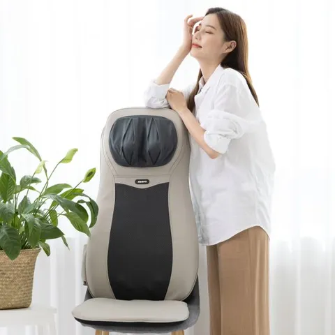 [제스파] 목어깨 높이조절 의자형 마사지기 허리 등 롤링 안마기 ZP743