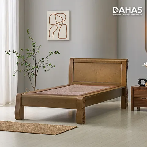 장수돌침대 다하스 1705S / 맥반석 싱글침대