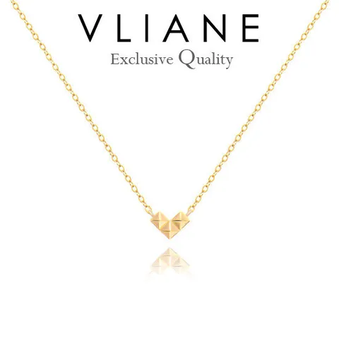 [브리앙] 18K 초콜릿 하트 목걸이 (금목걸이,크리스마스)