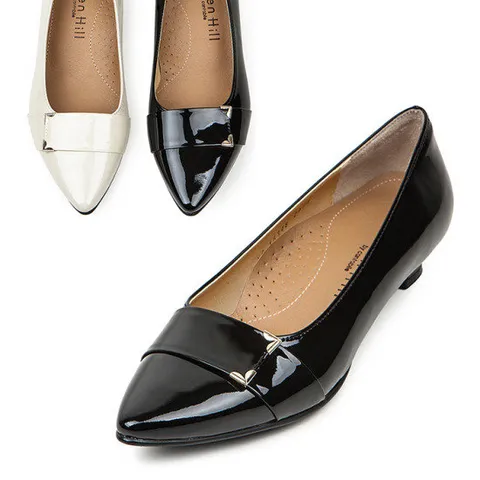 Kitten Hill 펌프스 KB0061 아이보리/블랙 2.5cm