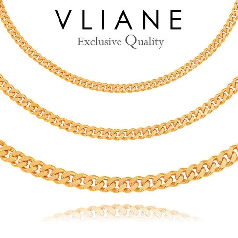 [브리앙] 18K 플렉스 커브체인 남자 목걸이 (금목걸이,남자선물)