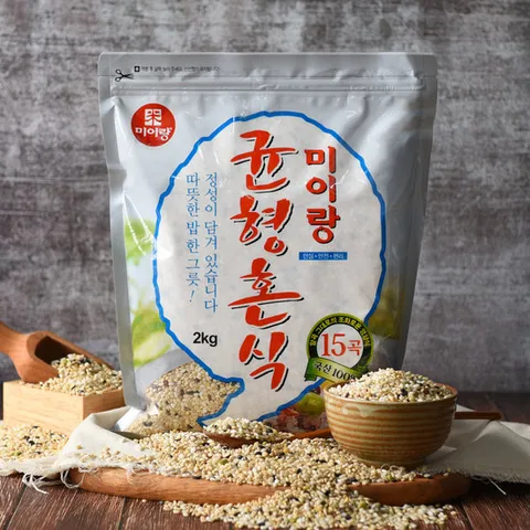 [두보식품] 15곡균형혼식 2kg/국산/혼합곡/건강잡곡