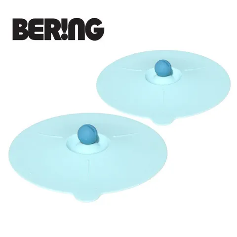 베링 실리콘 전자렌지/냉장고 간편 그릇뚜껑18cm 2개