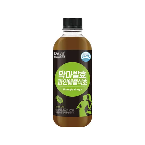 악마발효 파인애플식초 500ml 1병