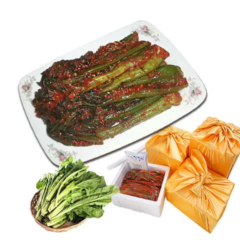 여수돌산 갓김치 3kg [선물용 보자기 포장]