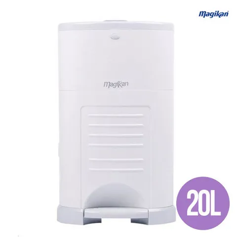 [매직캔] 20리터 기저귀통-흰색 리필봉투 기본장착 M250NSW