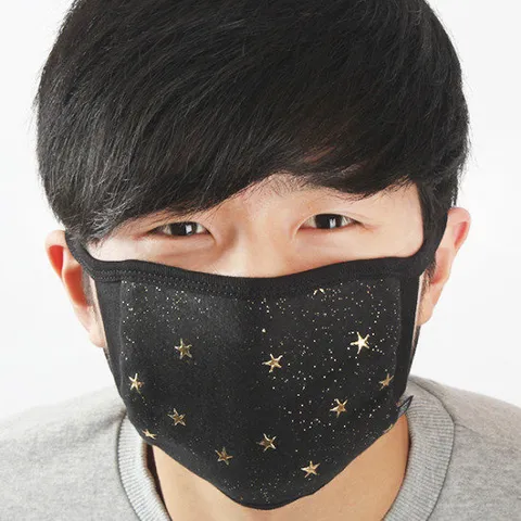 패션마스크_은하수 (블랙) 남여공용