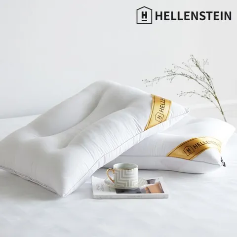 [후기BEST][헬렌스타인] 2개 SET 이지넥 다운필 경추베개 40x60