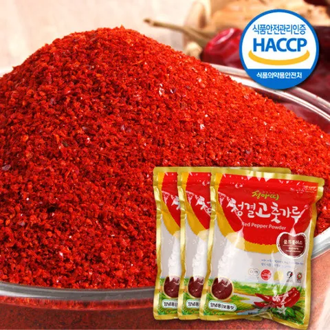 [청아띠] 경상북도 청결 고춧가루(골드플러스) 500gx3봉