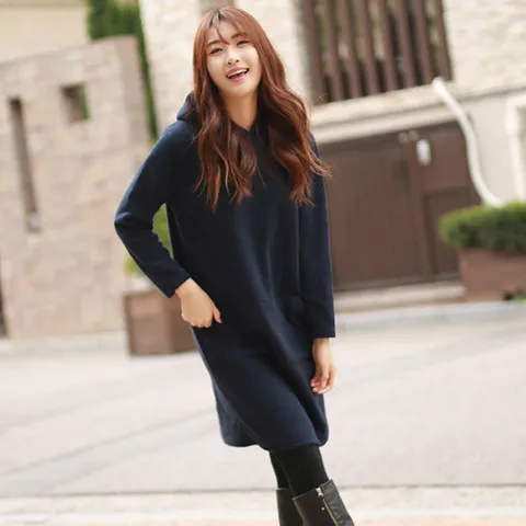 [웬디즈갤러리][한정]후드 원피스 HOP003