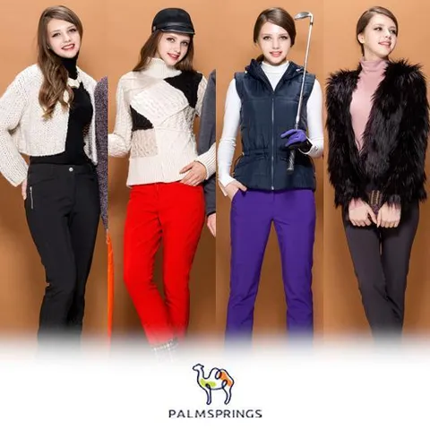 [팜스]여성 골프 본딩팬츠 4종세트