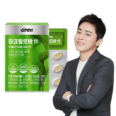 GNM 징코빌로바11 1박스 / 은행잎추출물 비타민B