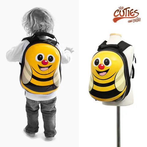 ★정가50,000★[큐티앤펄스]애니멀 키즈백팩(꿀벌)