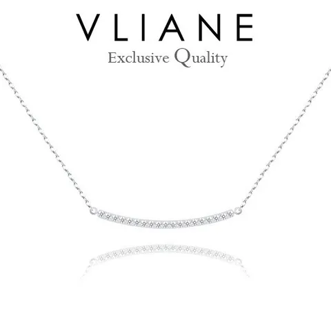 [브리앙] 14K 심플라인 다이아몬드 목걸이 (선물,금목걸이)