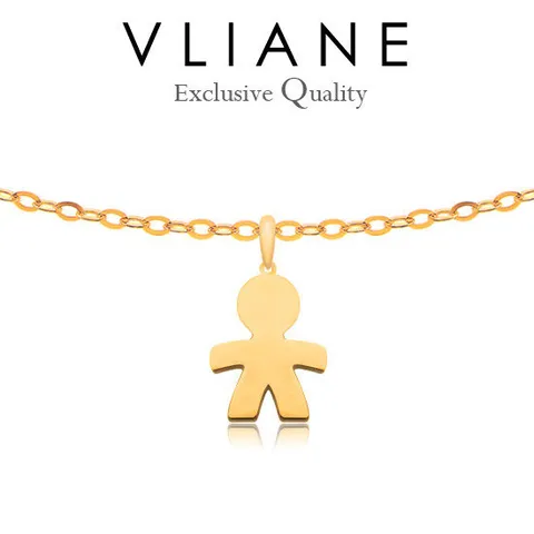 [브리앙] 18K 완소남 남자 목걸이 (남자선물,금목걸이)