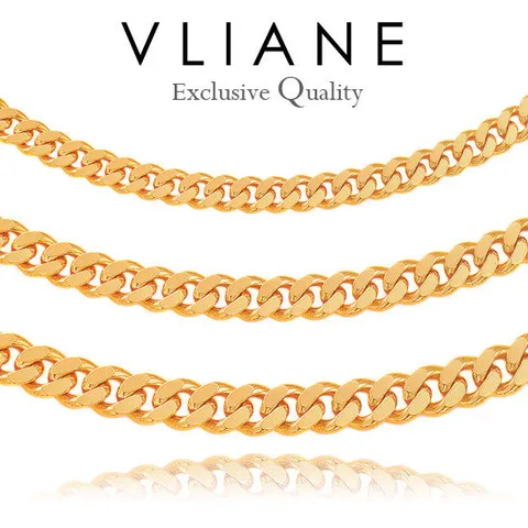 [브리앙] 18K 플렉스 커브체인 3.5mm 남자 목걸이 (금목걸이)