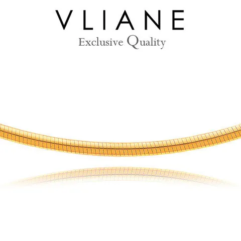 [브리앙] 18K 프레스티지 오메가 4mm 목걸이 (금목걸이,체인)