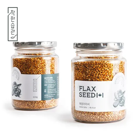 착한습관 볶은아마씨 220g 2개