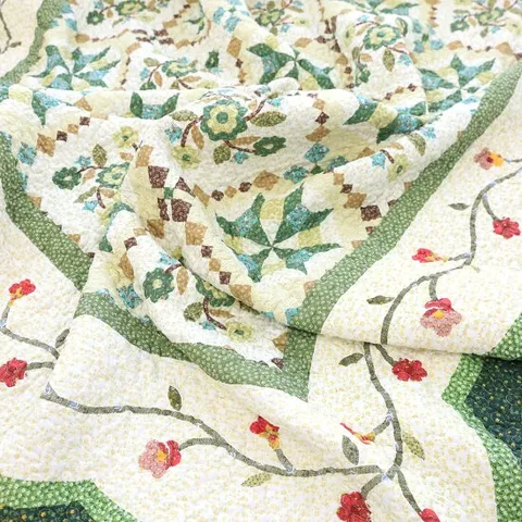 목화솜 면혼방 모티브 침대패드 워싱스프레드 거실러그 카페트  160x210cm