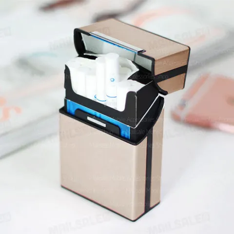 프라임 메탈 담배 케이스 라이트골드