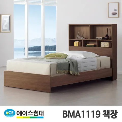 [에이스침대]BMA 1119-A 책장 CA등급/SS(슈퍼싱글사이즈)월넛