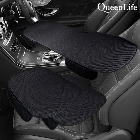 퀸라이프 차량용 클래식포켓방석 (앞좌석2개+뒷좌석1개 세트)