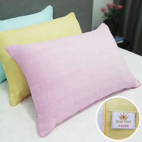 여름베게 천연모시100% 베개커버 2개세트_40×60cm