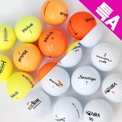 [특A급/ B+급] 혼합브랜드 볼빅 컬러볼 로스트볼 10알