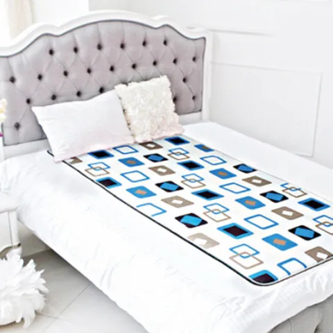 프리미엄 3D기능성 에어매쉬 큐브디자인 통풍매트 /싱글