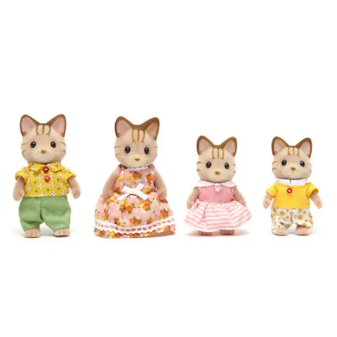 [토이트론] 5180-줄무늬 고양이 가족