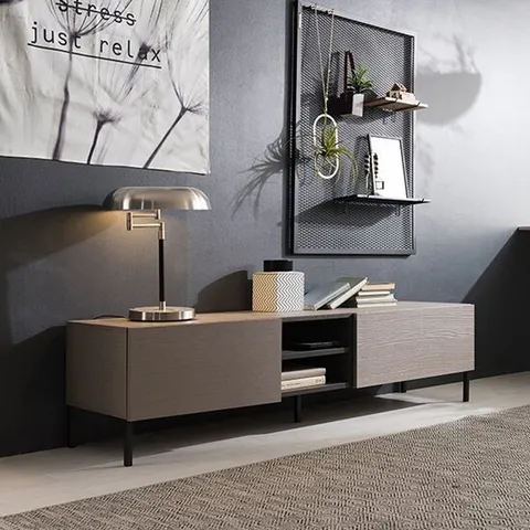 리바트 무드 모던 1800 거실장 4색택1