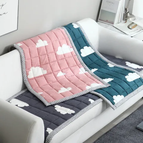 [타카타카] 클라우드 순면 3인 소파패드 겸 주방러그 (3color)