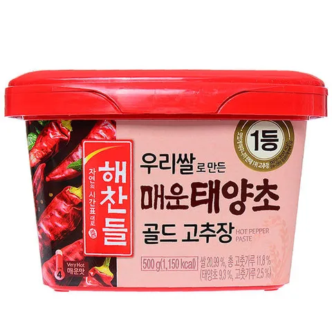 [ 현대백화점 ]해찬들 매운태양초골드고추장500p