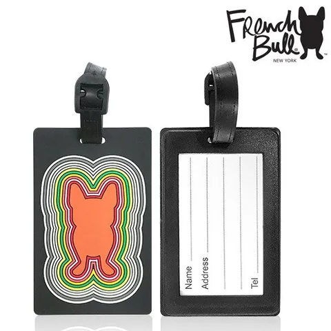 프렌치불 여행용 캐리어 네임텍